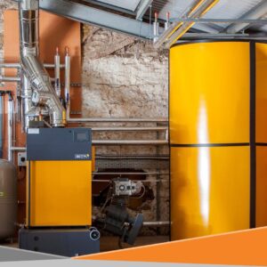 Installation of biomass boiler